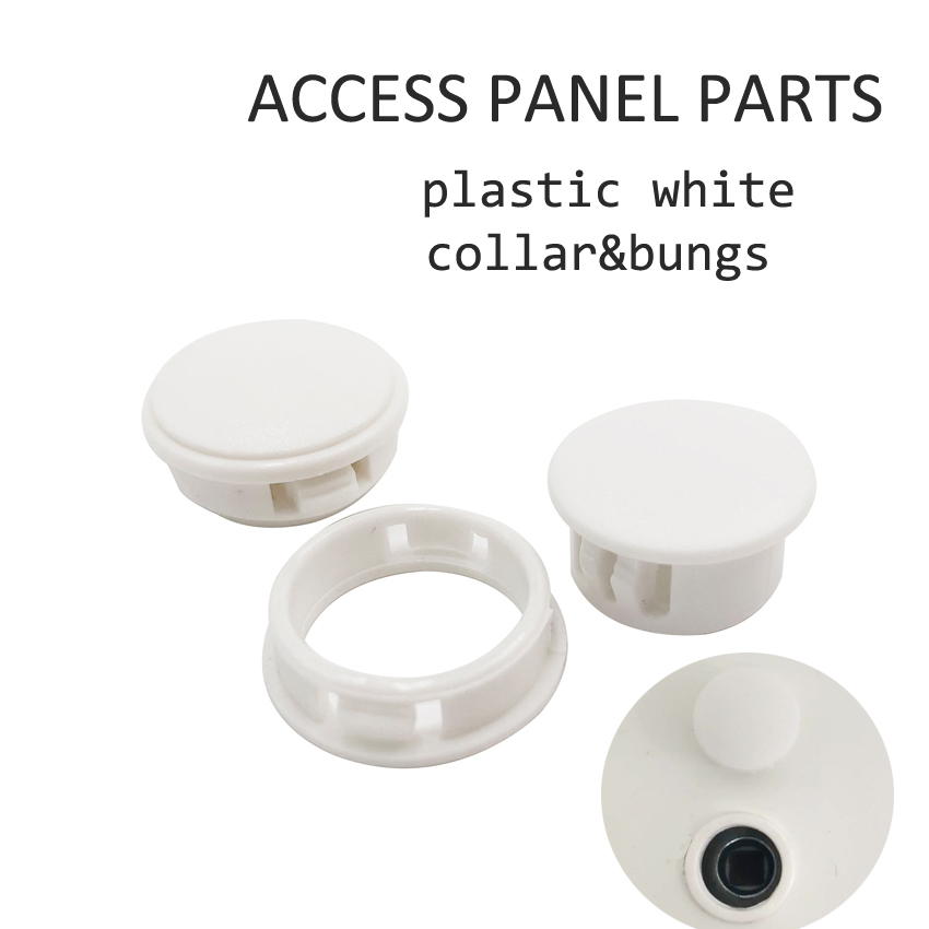 Wholesale Plastic Access Panel Door Accessories Easy Install Plastic Collar And Bungs details