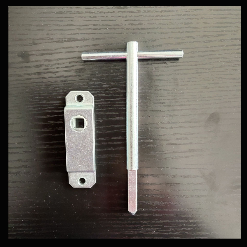 Budget Locks Metal T Keys Square Drive For 12 Mm To Used On Most Doors Horseboxes Bus Coach Trailers Boat Gas Loft Access Panels details