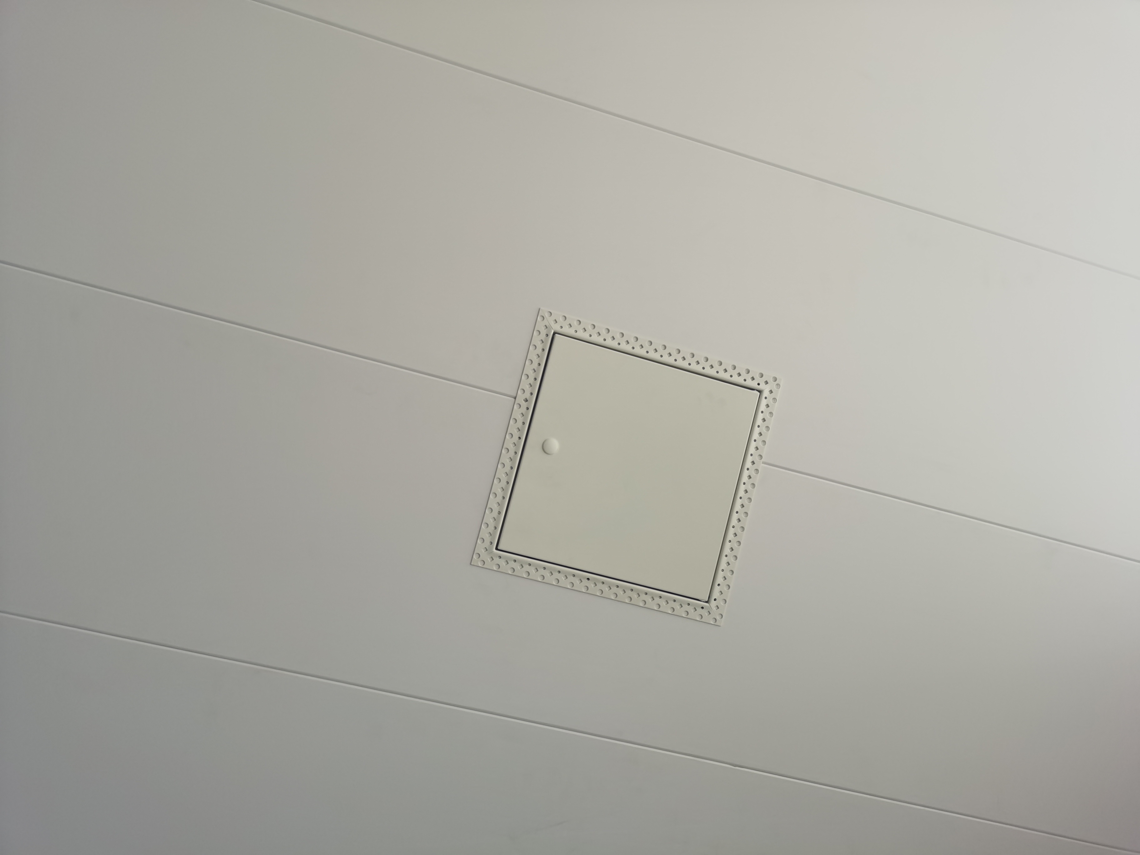 Several different types of ceiling access panels 